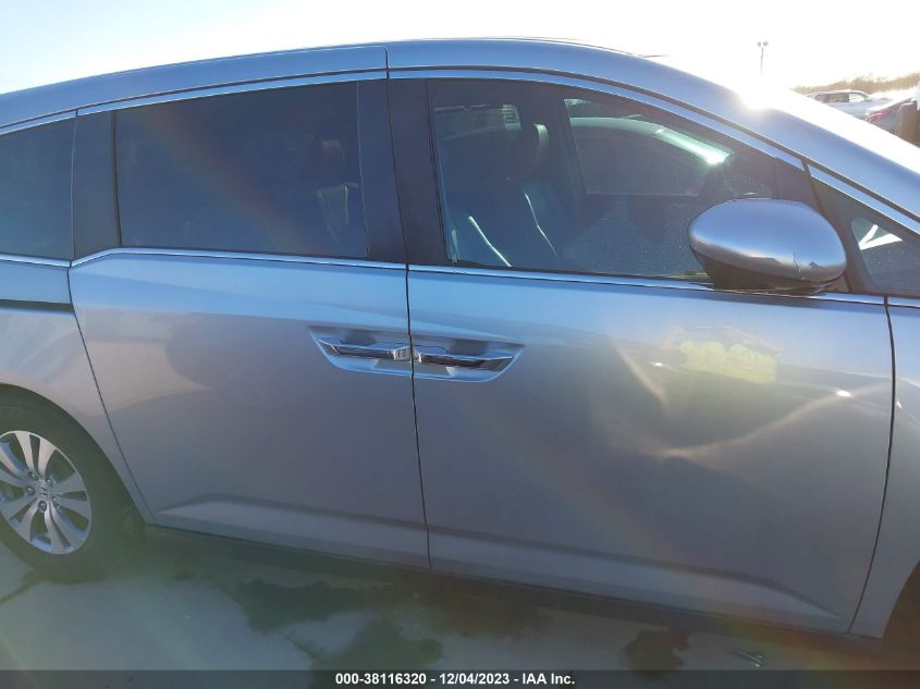 2014 HONDA ODYSSEY EX-L - 5FNRL5H60EB078579