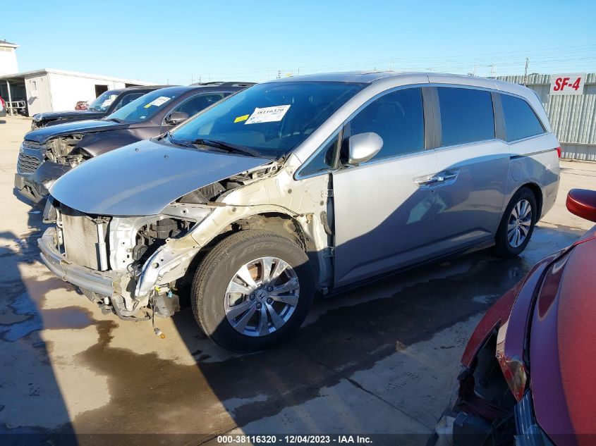 2014 HONDA ODYSSEY EX-L - 5FNRL5H60EB078579
