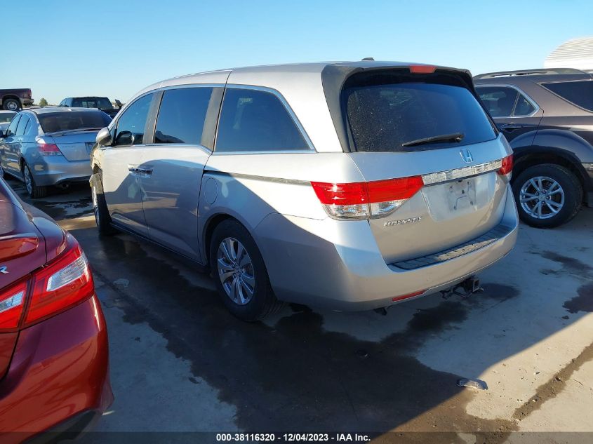 2014 HONDA ODYSSEY EX-L - 5FNRL5H60EB078579