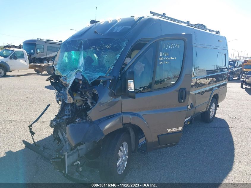 2021 RAM PROMASTER 3500 CARGO VAN HIGH ROOF 159" - 3C6MRVJG6ME581136