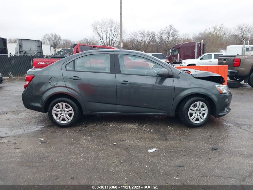 2017 CHEVROLET SONIC LS AUTO - 1G1JB5SH6H4104696
