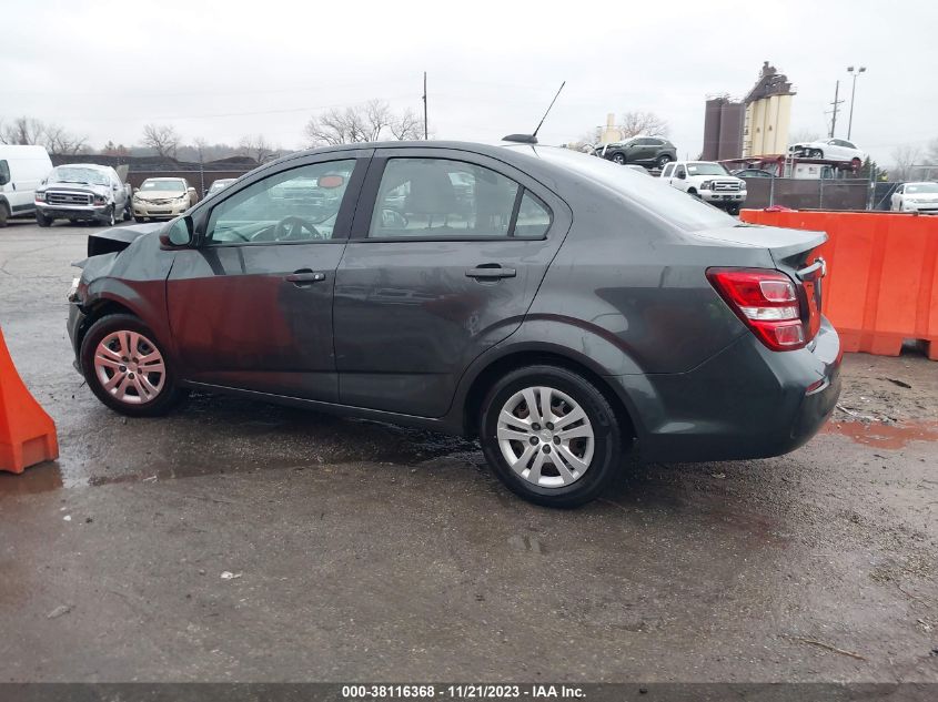 2017 CHEVROLET SONIC LS AUTO - 1G1JB5SH6H4104696