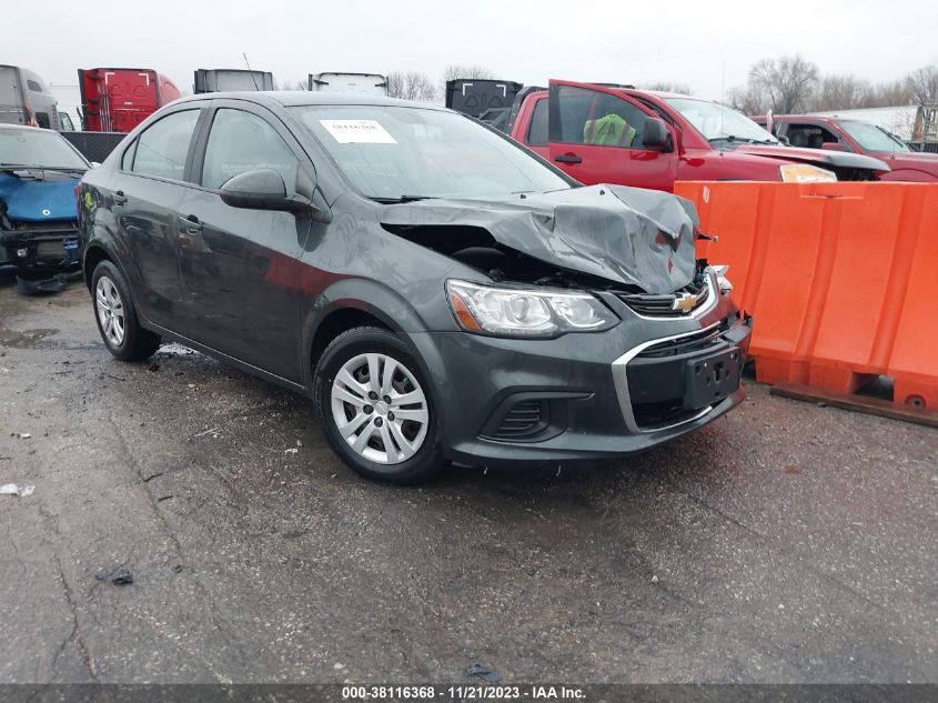 2017 CHEVROLET SONIC LS AUTO - 1G1JB5SH6H4104696