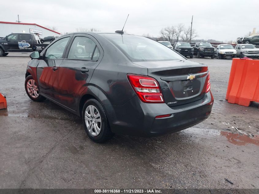 2017 CHEVROLET SONIC LS AUTO - 1G1JB5SH6H4104696