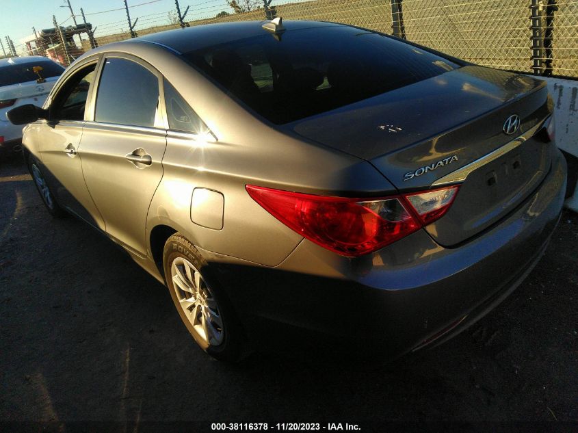 2013 HYUNDAI SONATA GLS PZEV - 5NPEB4AC1DH547352