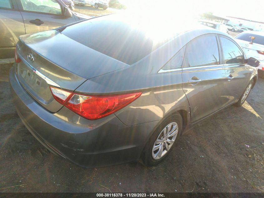 2013 HYUNDAI SONATA GLS PZEV - 5NPEB4AC1DH547352