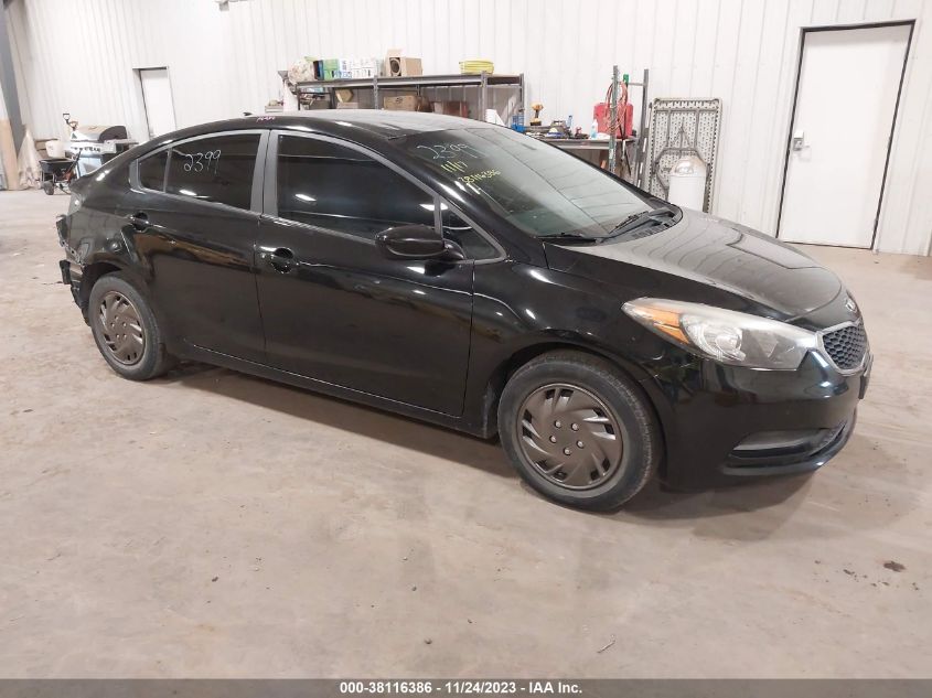 2015 KIA FORTE LX - KNAFK4A64F5292419