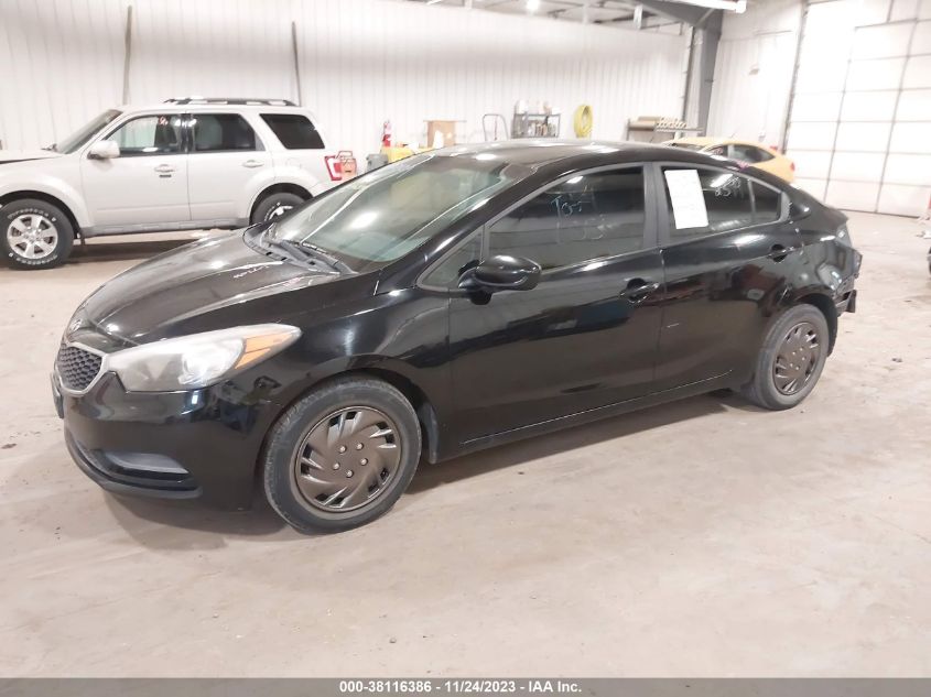 2015 KIA FORTE LX - KNAFK4A64F5292419