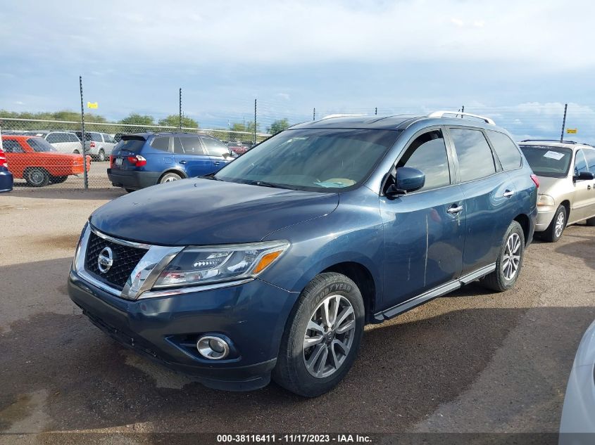 2015 NISSAN PATHFINDER S/SV/PLATINUM/SL - 5N1AR2MN2FC633713