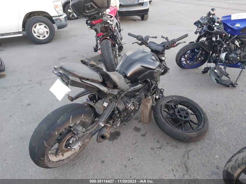VIN JYARM27E2KA005248 2019 YAMAHA MT07