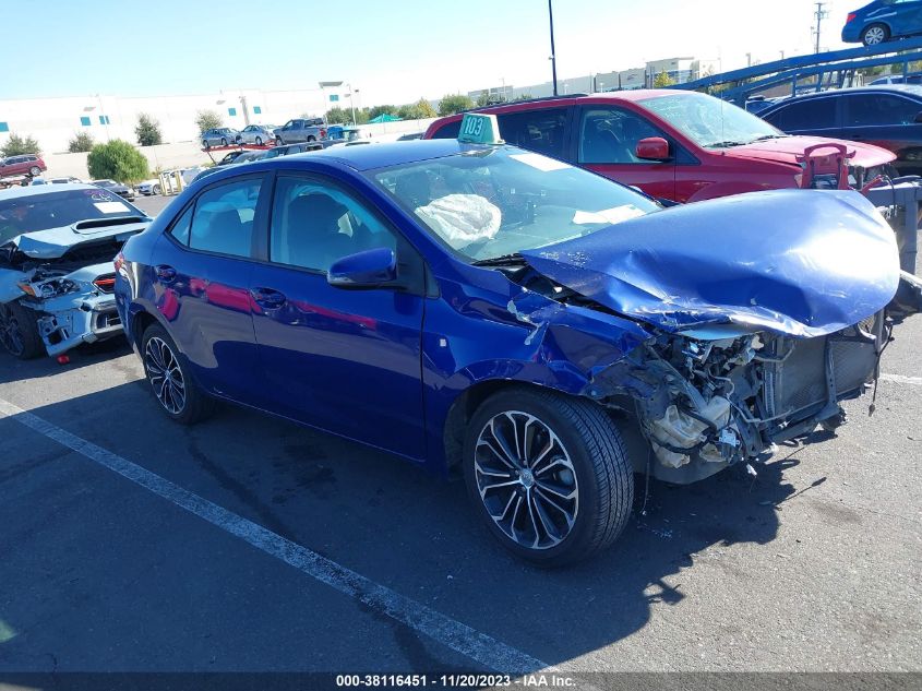 2014 TOYOTA COROLLA S PLUS - 5YFBURHE4EP046803