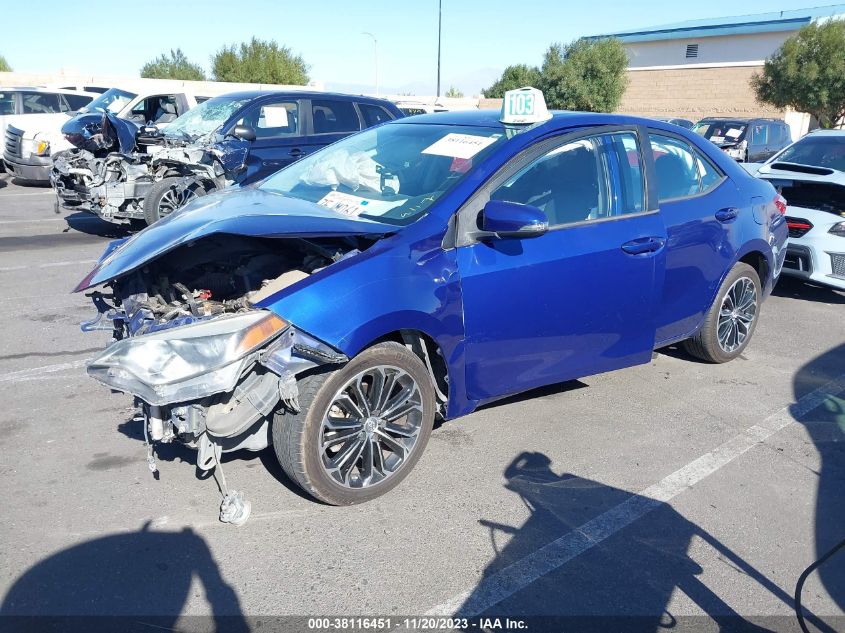 2014 TOYOTA COROLLA S PLUS - 5YFBURHE4EP046803