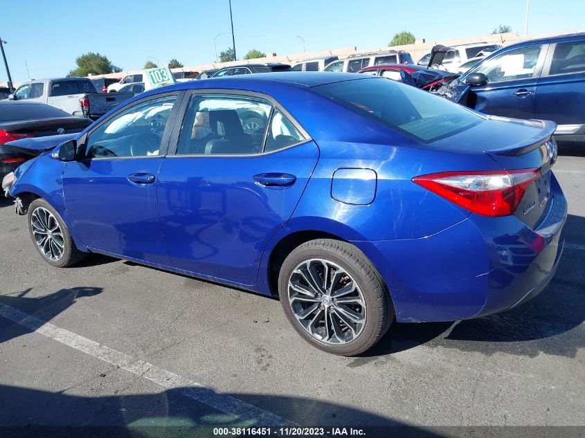 2014 TOYOTA COROLLA S PLUS - 5YFBURHE4EP046803