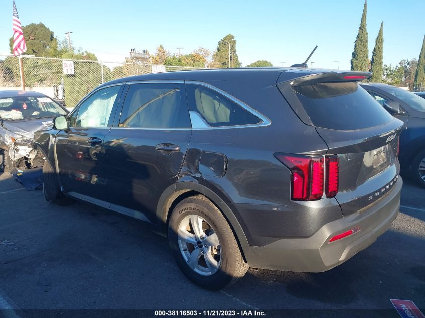 2022 KIA SORENTO LX - 5XYRG4LC7NG162497