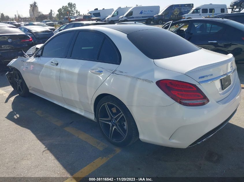 VIN 55SWF6EB7HU221757 2017 MERCEDES-BENZ AMG C 43 4MATIC