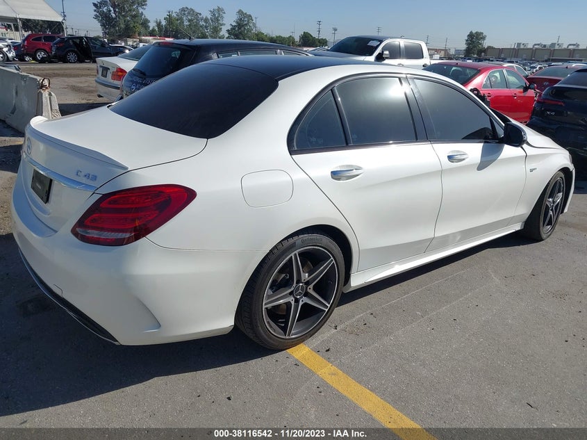VIN 55SWF6EB7HU221757 2017 MERCEDES-BENZ AMG C 43 4MATIC