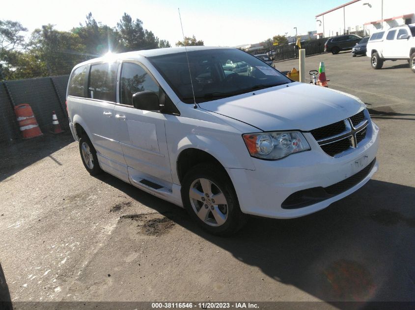 2015 DODGE GRAND CARAVAN AVP/SE - 2C7WDGBG1FR614168