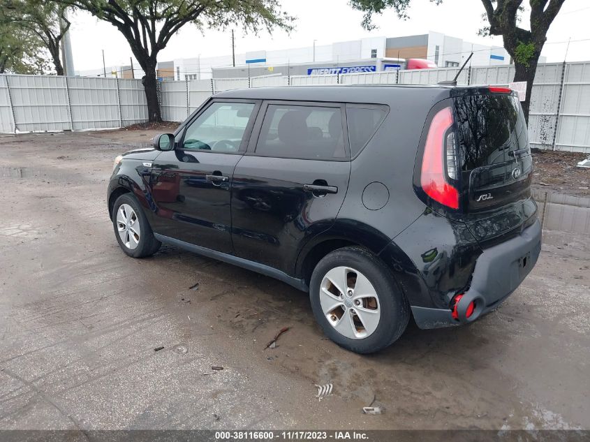 2016 KIA SOUL - KNDJN2A28G7355176
