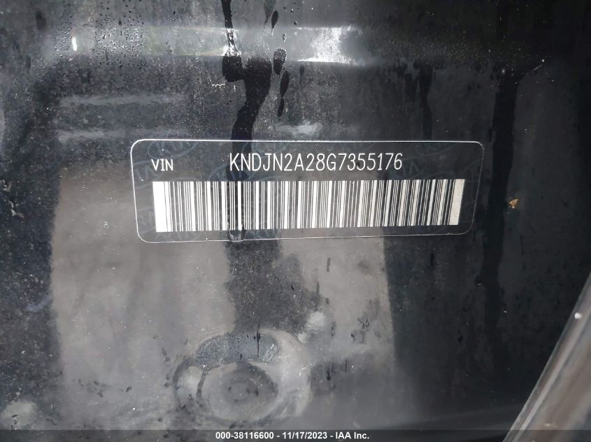 2016 KIA SOUL - KNDJN2A28G7355176