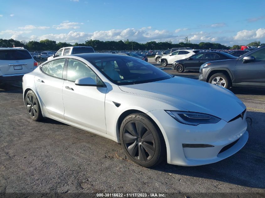 5YJSA1E64MF452078 TESLA MODEL S PLAID TRI MOTOR 2021