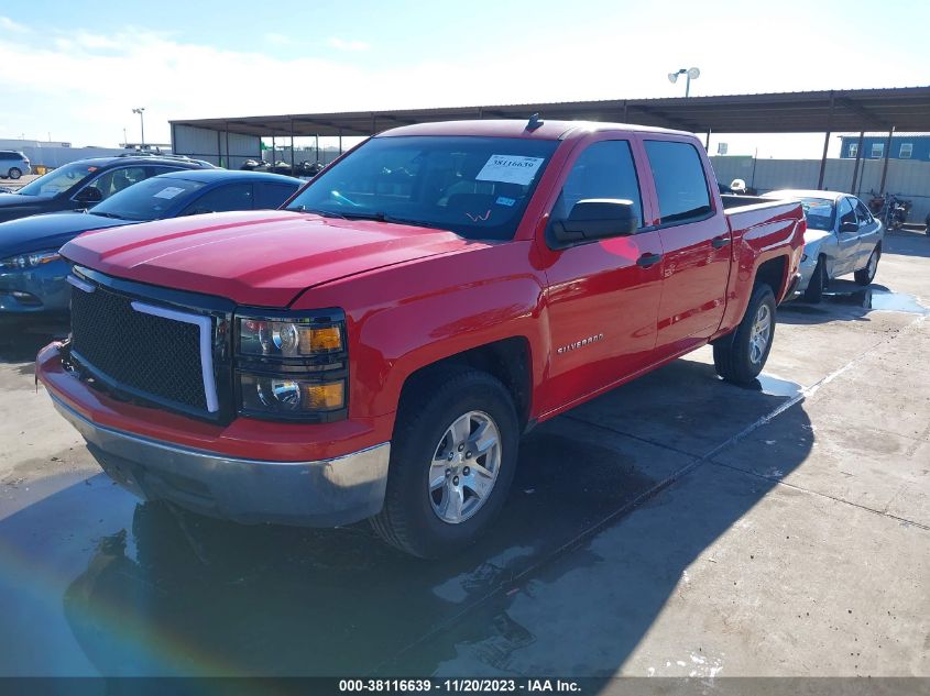 2014 CHEVROLET SILVERADO 1500 1LT - 3GCPCREH7EG511118
