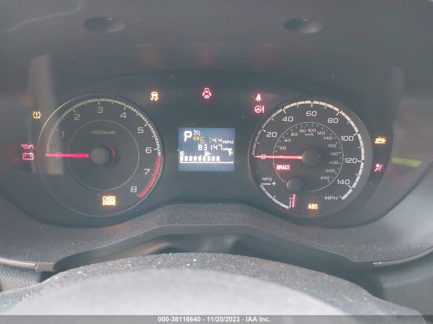 2019 SUBARU CROSSTREK 2.0I PREMIUM - JF2GTACC9K8385534