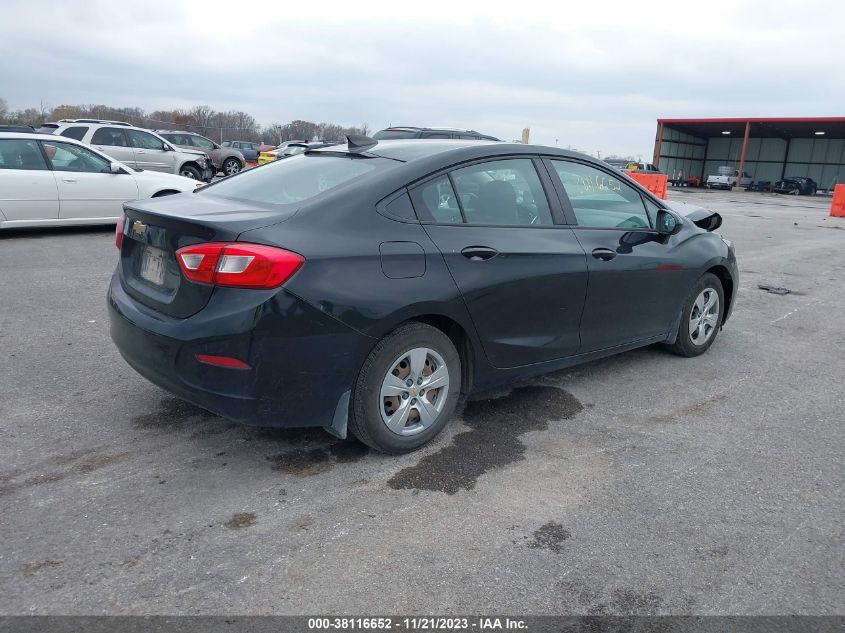 2017 CHEVROLET CRUZE LS AUTO - 1G1BC5SM6H7279530