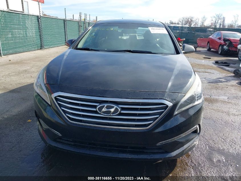 2015 HYUNDAI SONATA 2.4L SE - 5NPE24AF5FH227819