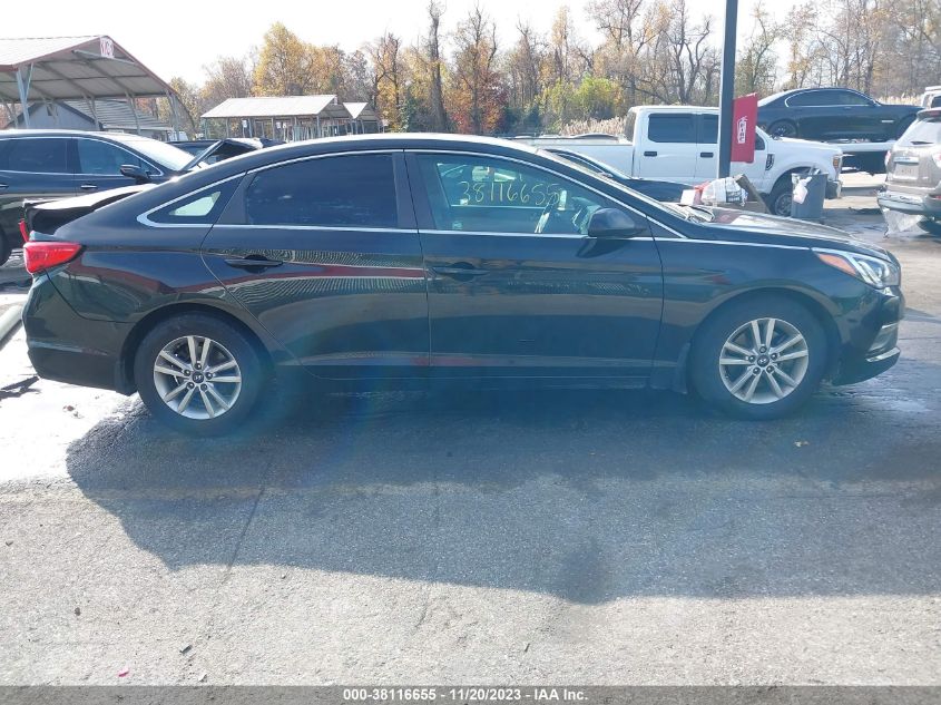 2015 HYUNDAI SONATA 2.4L SE - 5NPE24AF5FH227819