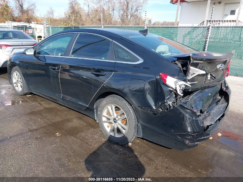 2015 HYUNDAI SONATA 2.4L SE - 5NPE24AF5FH227819