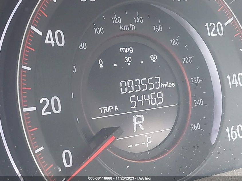2016 HONDA ACCORD SPORT - 1HGCR2F51GA037520
