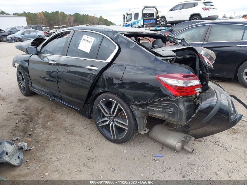 2016 HONDA ACCORD SPORT - 1HGCR2F51GA037520