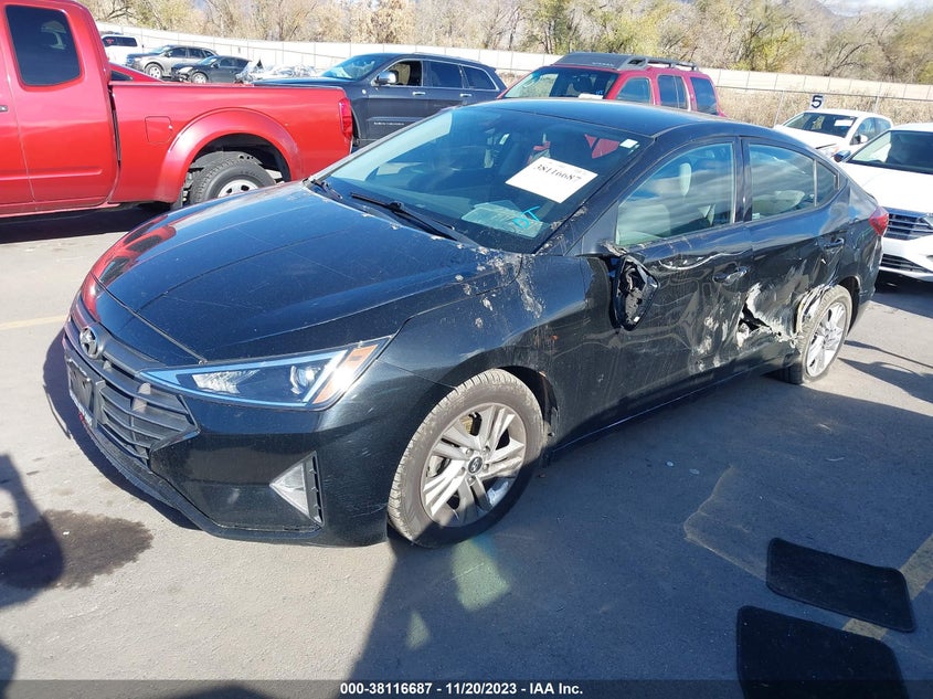 VIN KMHD84LFXKU754998 2019 HYUNDAI ELANTRA SEL