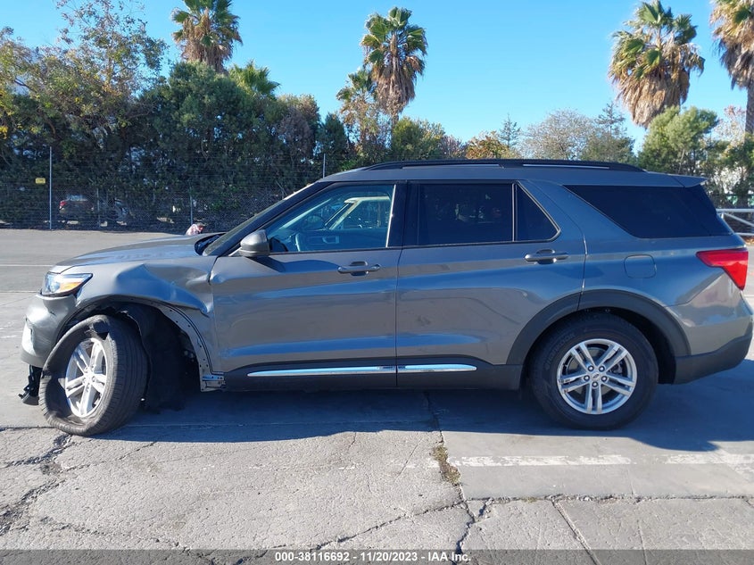 VIN 1FMSK7DH5PGA92523 2023 FORD EXPLORER XLT