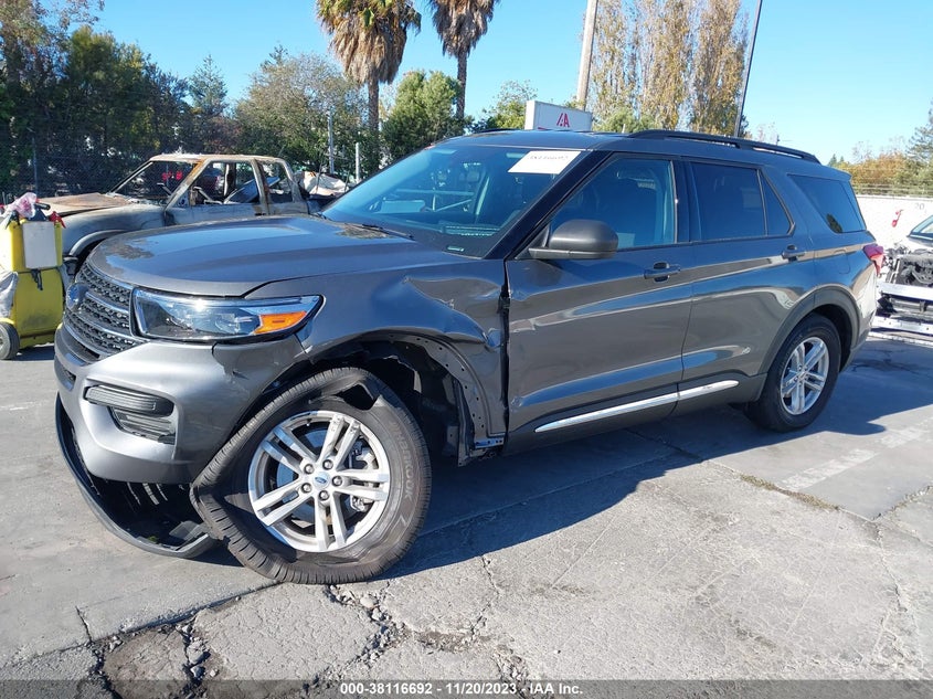 VIN 1FMSK7DH5PGA92523 2023 FORD EXPLORER XLT