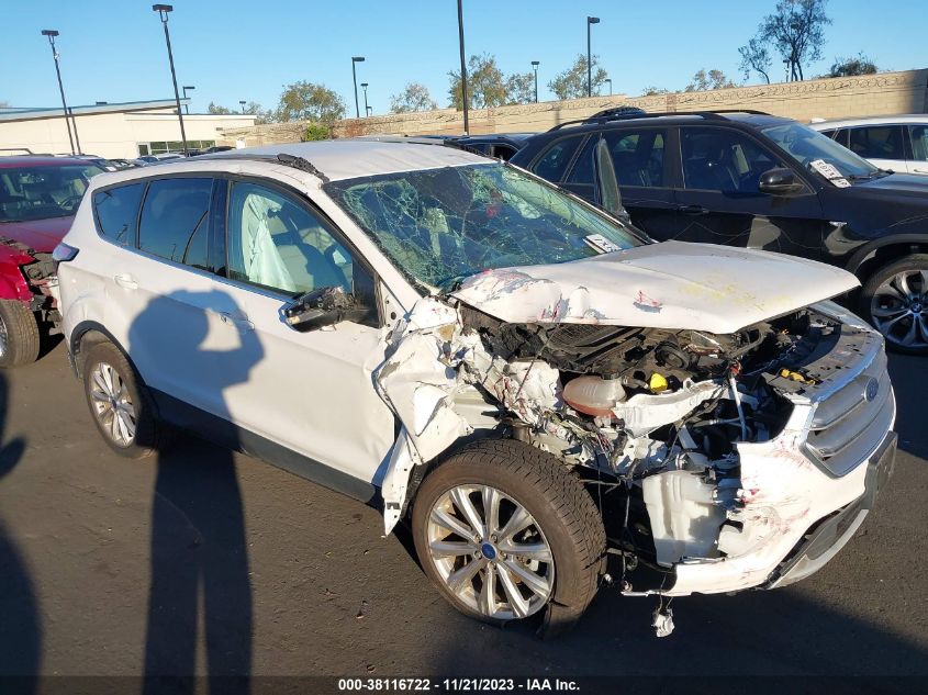 2017 FORD ESCAPE TITANIUM - 1FMCU0JD4HUD12132