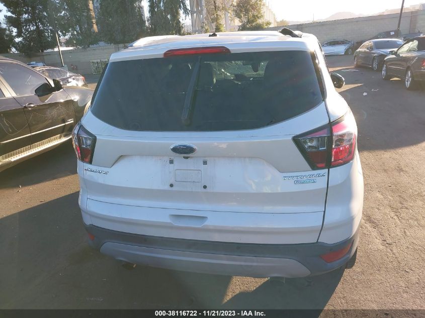 2017 FORD ESCAPE TITANIUM - 1FMCU0JD4HUD12132