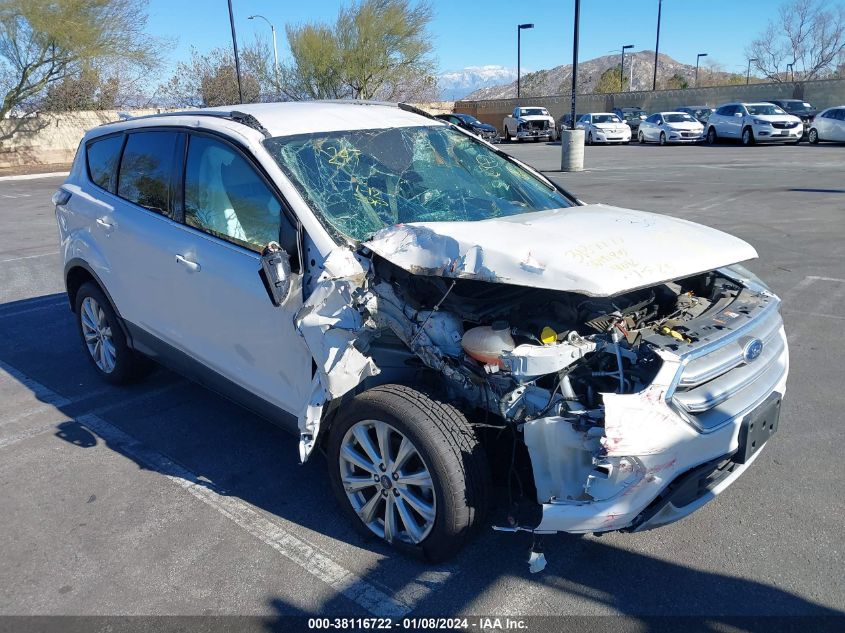 2017 FORD ESCAPE TITANIUM - 1FMCU0JD4HUD12132