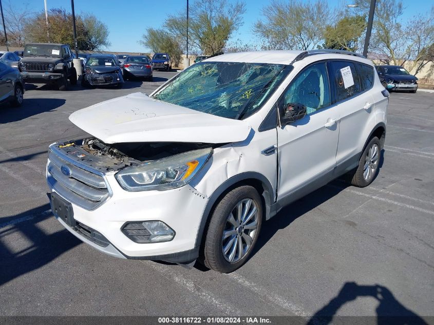 2017 FORD ESCAPE TITANIUM - 1FMCU0JD4HUD12132