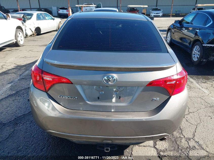 2019 TOYOTA COROLLA SE - 2T1BURHEXKC229196