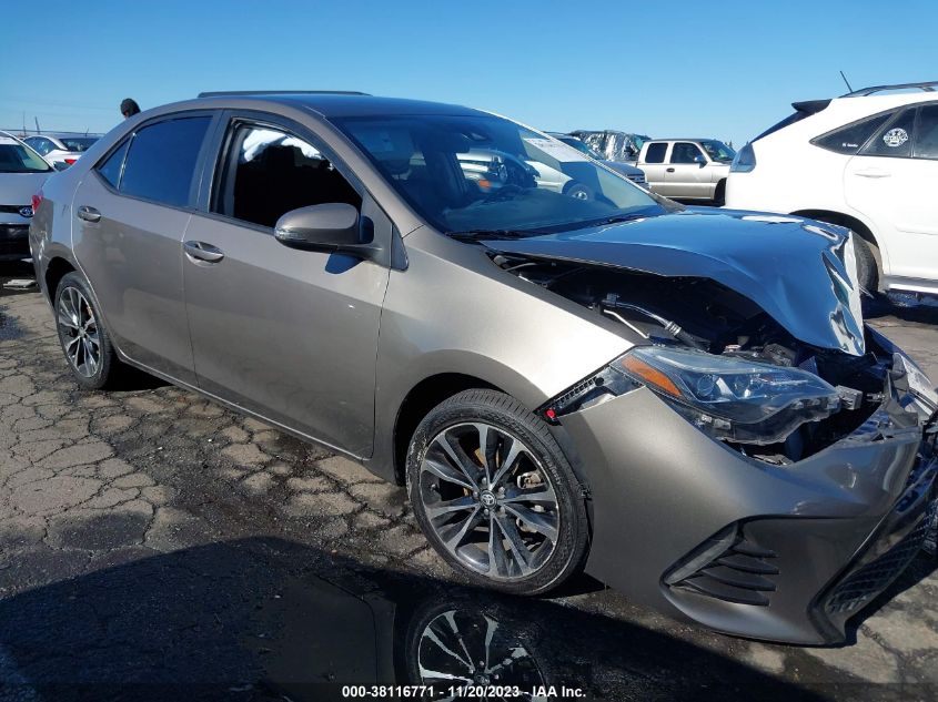 2019 TOYOTA COROLLA SE - 2T1BURHEXKC229196