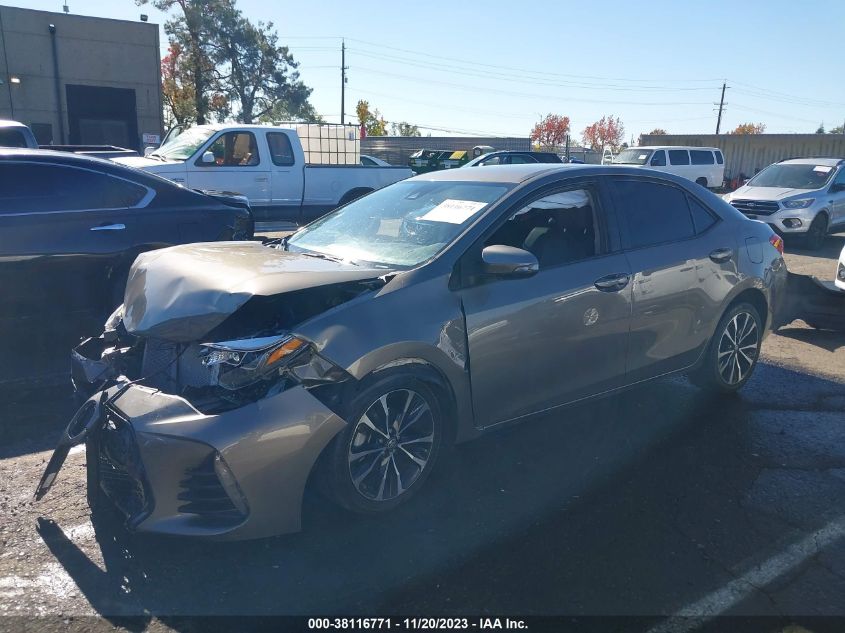 2019 TOYOTA COROLLA SE - 2T1BURHEXKC229196