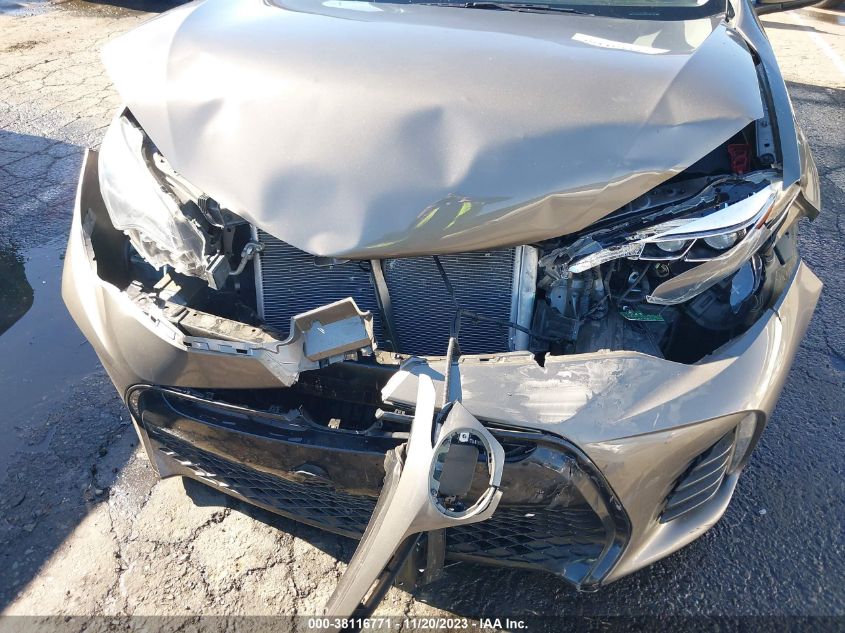 2019 TOYOTA COROLLA SE - 2T1BURHEXKC229196