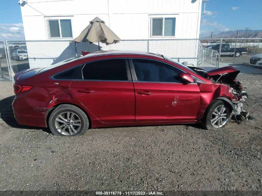 2015 HYUNDAI SONATA SE - 5NPE24AFXFH137114