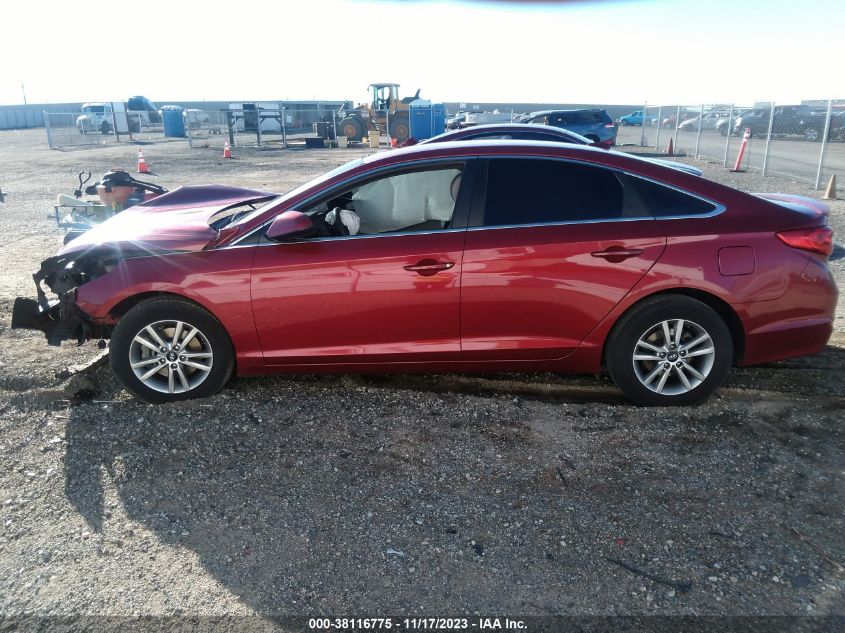 2015 HYUNDAI SONATA SE - 5NPE24AFXFH137114