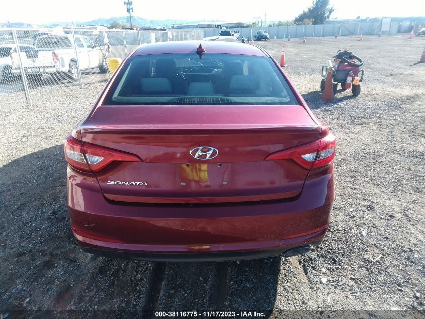 2015 HYUNDAI SONATA SE - 5NPE24AFXFH137114