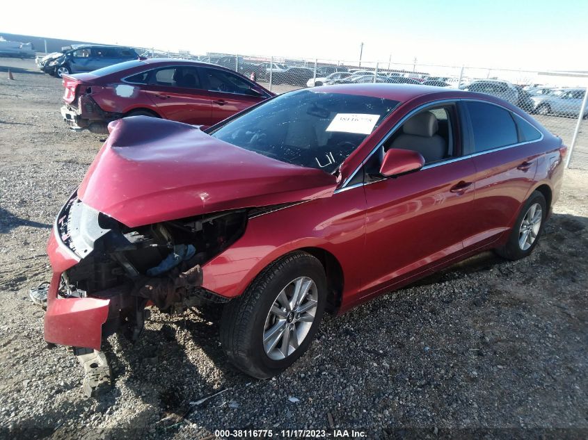 2015 HYUNDAI SONATA SE - 5NPE24AFXFH137114