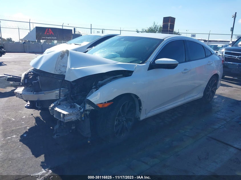 VIN 2HGFC2F84KH602023 2019 HONDA CIVIC SPORT