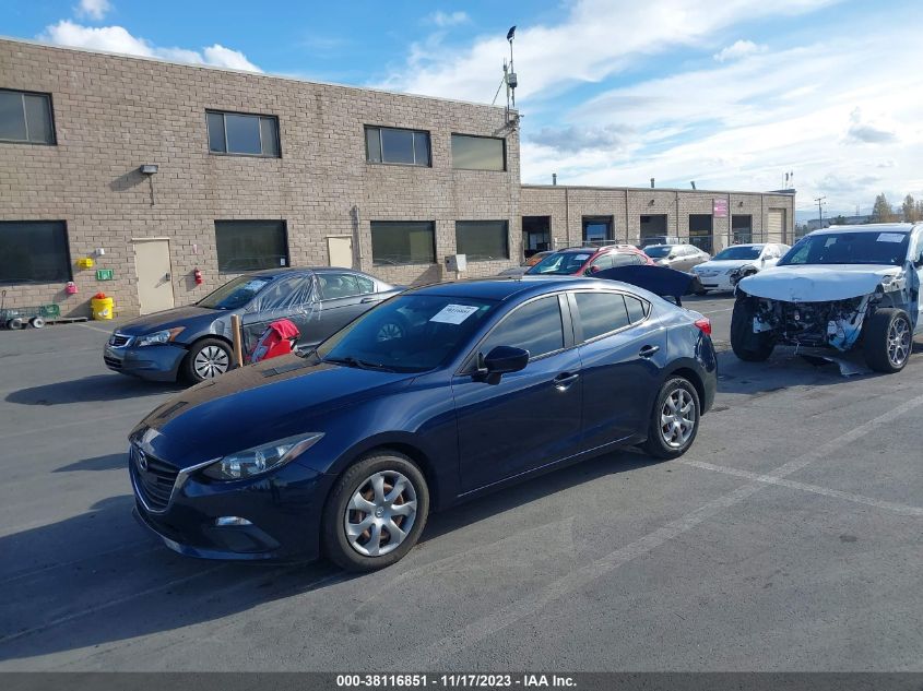 2014 MAZDA MAZDA3 I SPORT - JM1BM1U70E1212022