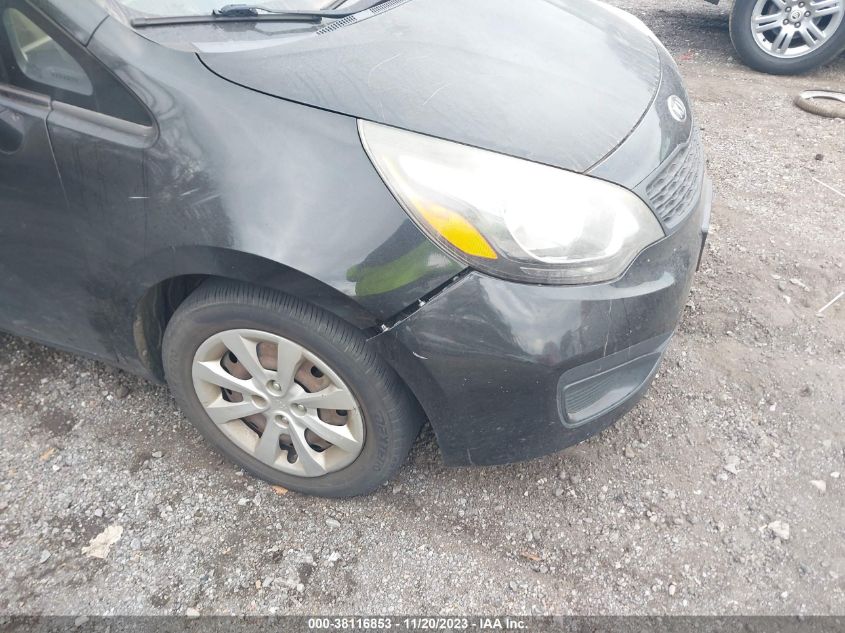 2014 KIA RIO LX - KNADM4A31E6384149